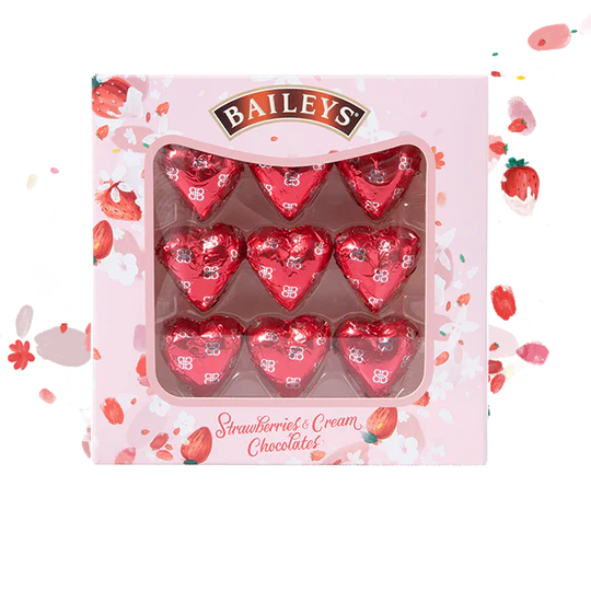 Baileys Strawberries & Cream Hearts