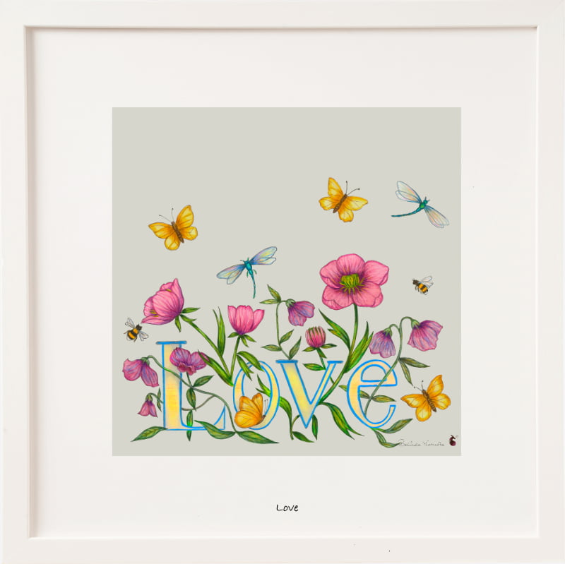 Love Framed Print